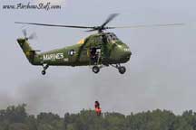 Our Pilot Down Reenactment at Thunder Over Michigan