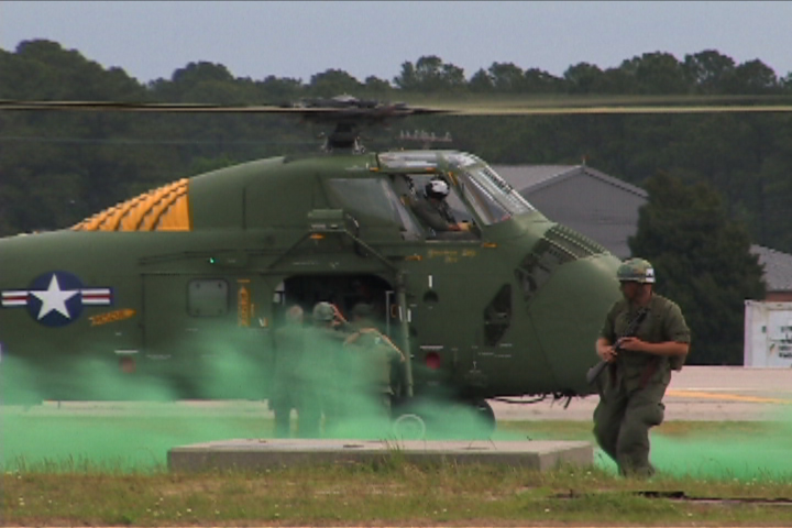 Medevac Reenactment at MCAS Cherry Pt. Air Show May 2007